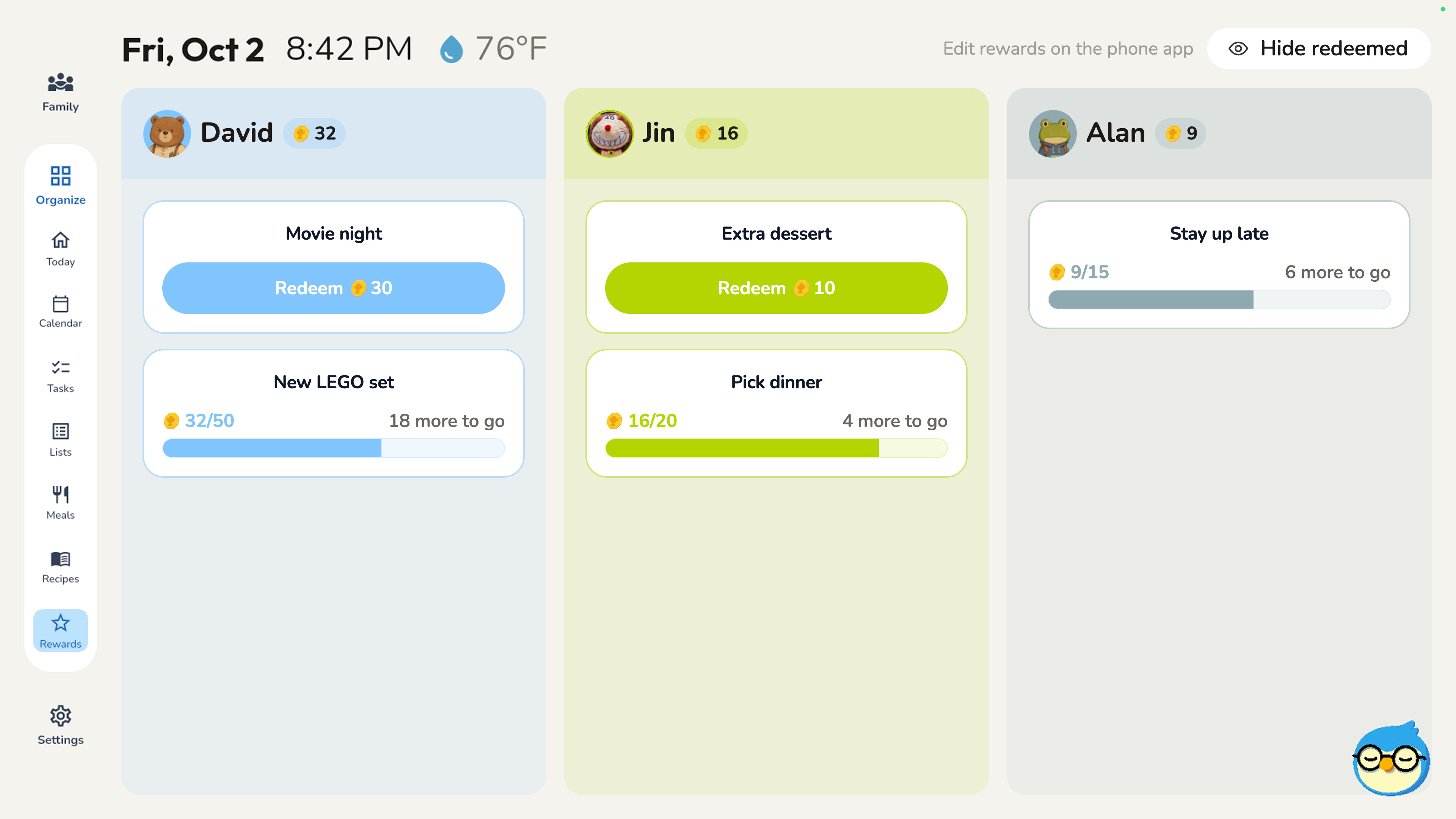 Nestify rewards